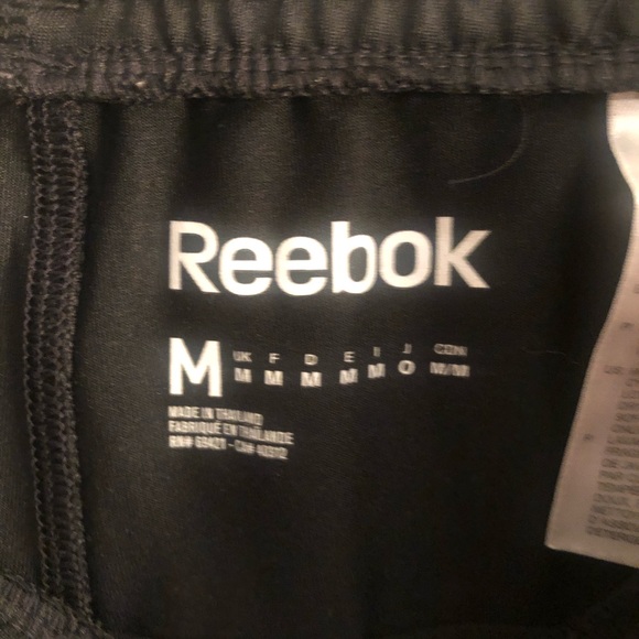 Reebok Playdry Black Running Pants - Picture 2 of 4